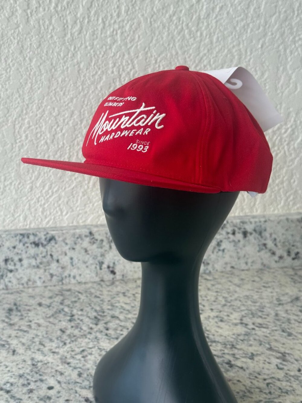 Mountain Hardwear MH Outfitters Hat Unisex Red Gorpcore Adjustable Outdoor New